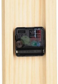 Eglo 425512 - Nástenné hodiny YAMATSURI 1xAA 56x40 cm drevo/kov