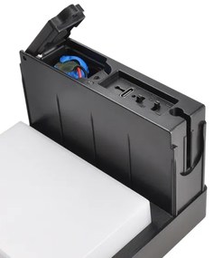 Solight WO7202 - LED Solárna lampa so senzorom PALERMO LED/5W/2000mAh IP54 čierna