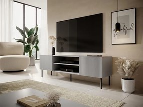TV stolík Asania (čierna + sivá). Vlastná spoľahlivá doprava až k Vám domov. 1049355