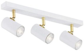 Argon 1475 - Bodové svietidlo LAGOS 3xGU10/5W/230V biela/zlatá