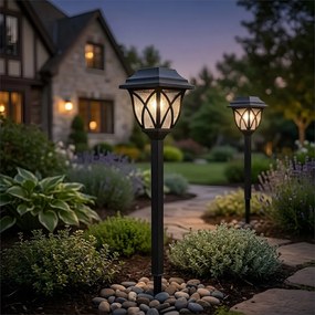 Exteriérové solárne zapichovacie svietidlo Lawn