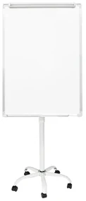 Magnetická plastová flipchart tabuľa na kolieskach 70 x 100 cm