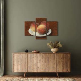 Obraz - Henri Fantin-Latour, Three Peaches on a Plate, reprodukcia (90x60 cm)