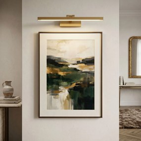 Toolight APP1864-1W, kúpeľňové LED svietidlo, 600 mm, brúsená oceľ, OSW-66020