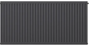 Mexen, Panelový radiátor Mexen CV22 600 x 1100 mm, spodné pripojenie, 1818 W, antracit - W622-060-110-66