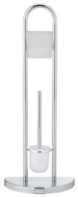 WENKO 16608100 - WC kefa COSENZA 33x84 cm lesklý chróm/satén