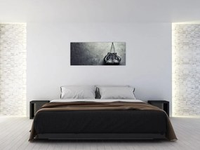 Obraz boxerských rukavíc (120x50 cm)