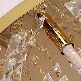 Toolight Toolight, stropné svietidlo 50cm, 6xE14, APP1728-6C, zlatá lesklá, OSW-06353