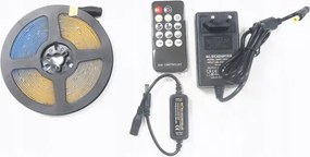 ECOLIGHT COB LED pásik 35W - 24V - 320 - 5M - 6000k - studená farba + diaľkový ovládač