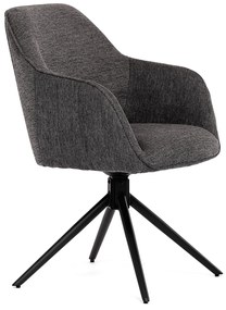 Sada jedálenských stoličiek s vratným mechanizmomHC-536 GREY2, 2 ks