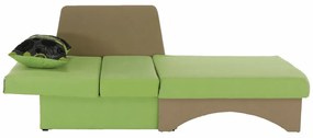 Detská sedačka Kubošík zelená + béžová (L). Vlastná spoľahlivá doprava až k Vám domov. 772614