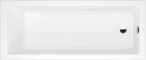 Villeroy &amp; Boch Targa obdĺžniková vaňa 70x160 cm akrylát ľavá aj pravá alpská biela UBA167NES2V-01