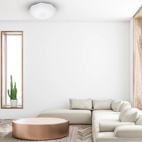 Stropné LED svietidlo Hex, 1x LED 24w, 4000k, (fi 50 cm), w