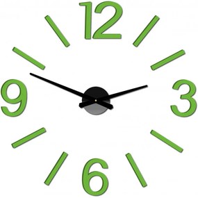 Moderné nalepovacie nástenné hodiny | 3D hodiny X0067-Wall clock 2D HEU+
