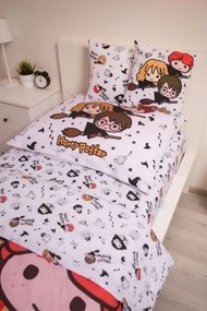Jerry Fabrics Obliečky Harry Potter - Viacfarebná | 140 x 200 cm / 70 x 90 cm