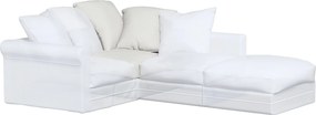 Poťah rohovej časti Grönlid farba produktu sivá látka zapletaná