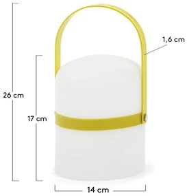 LED prenosné stmievateľné vonkajšie svietidlo na USB ø 14,5 cm Ridley – Kave Home