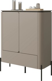 Vysoká komoda Bello 98 cm so zásuvkou - congo