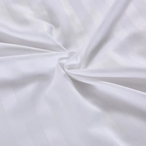 AKCE Hotelové povlečení z mikrovlákna JASMINE bílé - proužek 2 cm II.jakost Rozmer obliečky: 70 x 90 cm | 140 x 200 cm