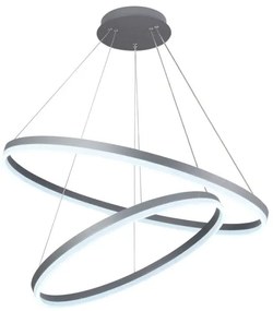 LED Stmievateľný luster na lanku LED/100W/230V 3000-6500K + diaľkové ovládanie