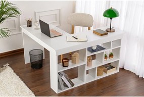 Matný pracovný stôl 120x130 cm Vesper – Kalune Design