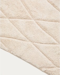 Béžová kúpeľňová predložka 50x70 cm Nyana – Kave Home