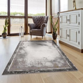 Dekorstudio Moderný koberec NOA - vzor 9330 zlatý Rozmer koberca: 80x300cm