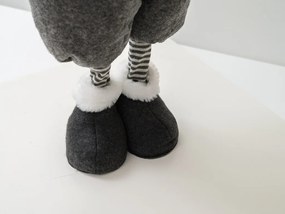 Dekoratívny trpaslík GNOME 90 cm, sivý
