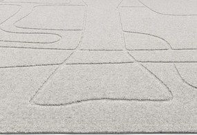 Koberec Agnella Morphic Morphic svetlosivý