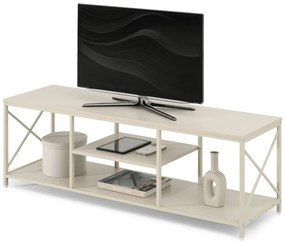 TV stolík/skrinka Jabalinas (krémová). Akcia -37%. Vlastná spoľahlivá doprava až k Vám domov. 1137066