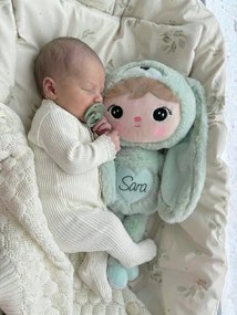 Mojkáčik - Bábika zajačik mätová 48 cm