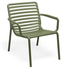 DOGA ARMCHAIR RELAX záhradná stolička s podrúčkami marsala