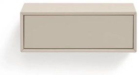 Krémový závesný nočný stolík Platt – Teulat