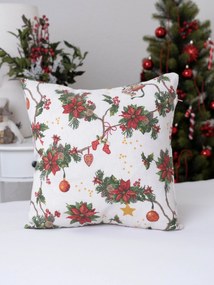 Vianočná obliečka na vankúš Cezmínové kúzlo - 40 × 40 cm