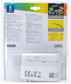 Aigostar - LED RGB stmievateľný pásik 5m LED/24W/12/230V IP65 + DO