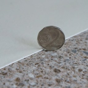 Gerflor, PVC podlaha - lino AladinTex Home 0711 Gravel, na mieru, šíře 4m, béžová, bez podkladu, obývacia izba