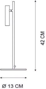 Lucide 79581/05/30 - LED Stmievateľná stolná lampa PHILON LED/4,5W/230V