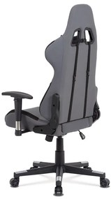 BONTEC Herné kreslo, hojdací mechanizmus, sivá, KA-F05 GREY Farba: Šedá