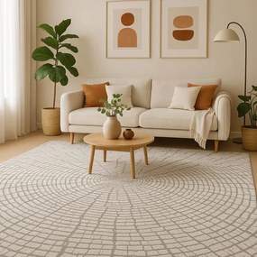 Koberec POLO peň / sivý