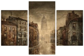 Obraz - Maľba mesta (90x60 cm)
