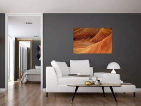 Obraz - Červený piesok (90x60 cm)