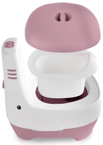 Interaktívny nočník so zvukom splachovania Kidwell FINO Pink