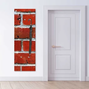 Gario Vešiak na stenu Abstraktná tehla Rozmery: 30 x 90 cm