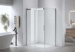 BPS-koupelny Obdĺžnikový sprchovací kút HYD-OK203C 120x80 chróm/transparent - bez vaničky