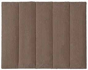 Čalúnený nástenný panel FRAME LINCOLN 15x60 cm Farba: Hnedá