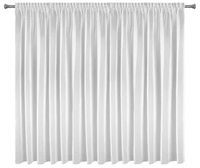 ZÁCLONA NA PÁSKE ESEL 350X150 CM BIELA
