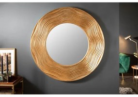Zrkadlo 40697 Ø100cm gold  - Komfort-nábytok