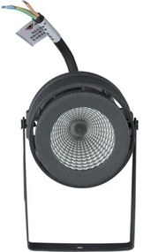 LED Vonkajšia lampa LED/12W/100-240V IP65 3000K šedá