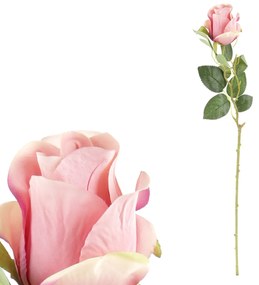 Autronic - Umelý kvet, ruža, farba ružovo-lila - KN5119 PINK-LILA