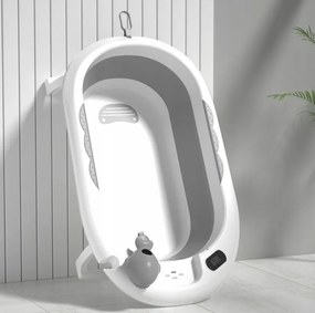 Skladacia detská vanička VAIANA Premium s poduškou - viac farieb modrá